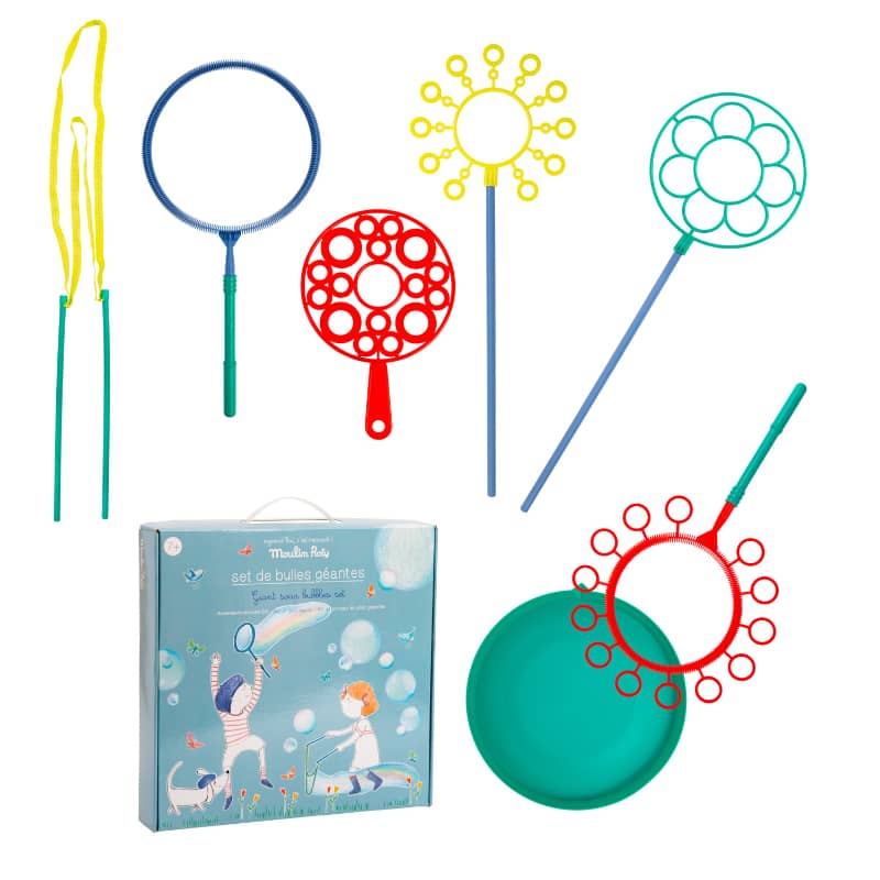 Image of MOULIN ROTY by Speedy Monkey - Giant Soap Bubble Makers Set - Recreational Activity